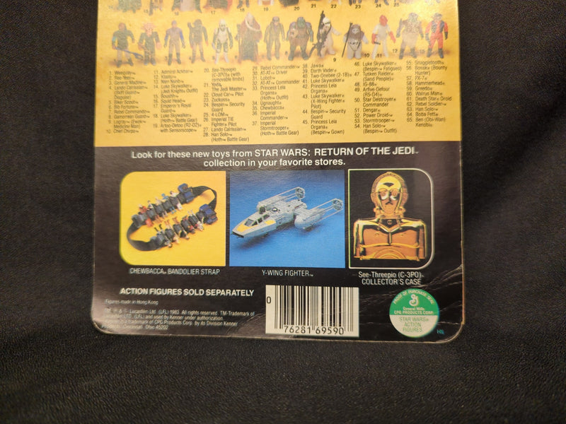 Carica immagine in Galleria Viewer, Vintage Kenner Star Wars Bib Fortuna 3.5-Inch Action Figure (65-Back Card B) - Used