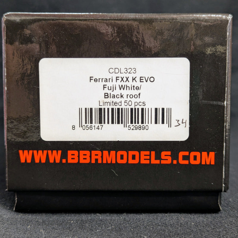 Chargez l'image dans la visionneuse de la galerie, BBR Models 1/43 Ferrari FXX K EVO Fuji White Black roof CDL323 - Used