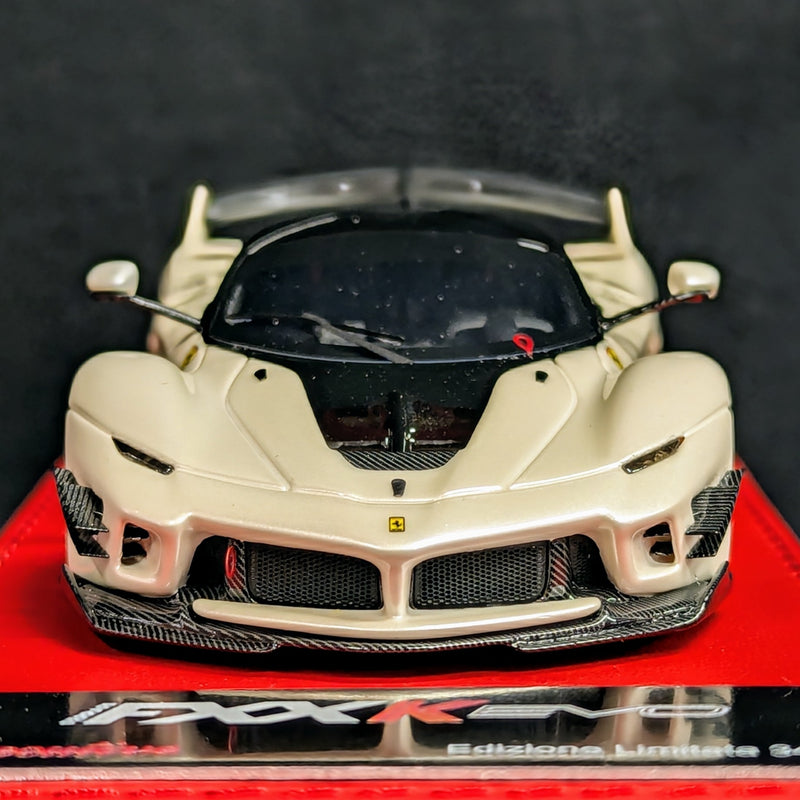 Chargez l'image dans la visionneuse de la galerie, BBR Models 1/43 Ferrari FXX K EVO Fuji White Black roof CDL323 - Used