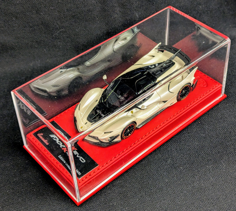 Chargez l'image dans la visionneuse de la galerie, BBR Models 1/43 Ferrari FXX K EVO Fuji White Black roof CDL323 - Used