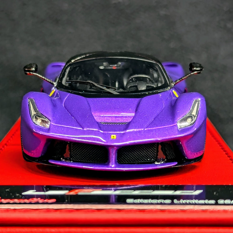 Carica immagine in Galleria Viewer, BBR Models 1/43 Ferrari LaFerrari Gloss Mica Violet CDL502 - Used