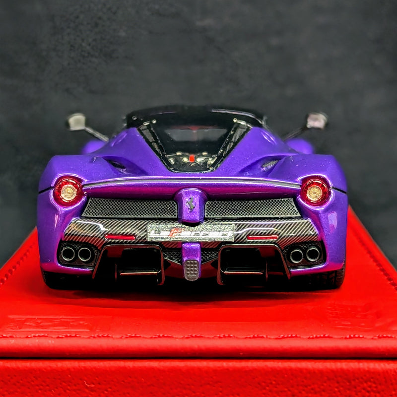 Carica immagine in Galleria Viewer, BBR Models 1/43 Ferrari LaFerrari Gloss Mica Violet CDL502 - Used