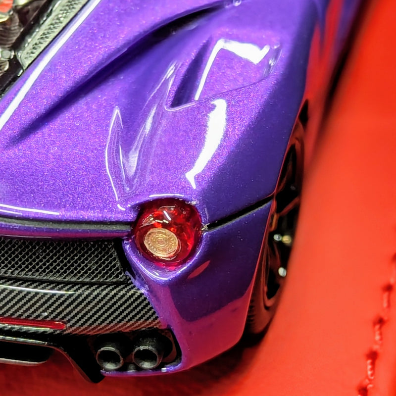 Carica immagine in Galleria Viewer, BBR Models 1/43 Ferrari LaFerrari Gloss Mica Violet CDL502 - Used