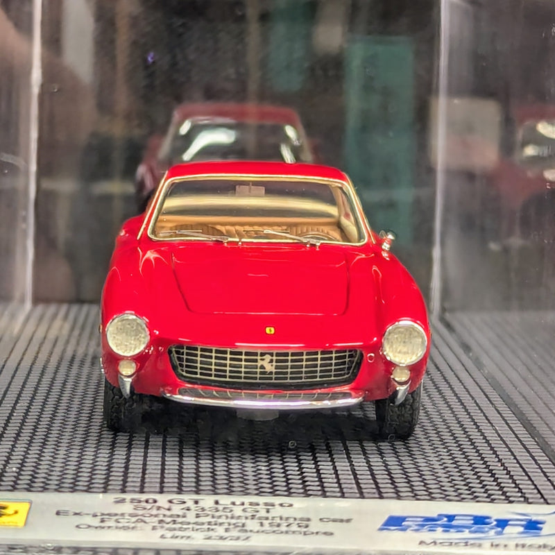 Carica immagine in Galleria Viewer, BBR 1/43 Ferrari 250 GT Lusso S/N 4335 Pininfarina FCA-MEET CAR38B - Used