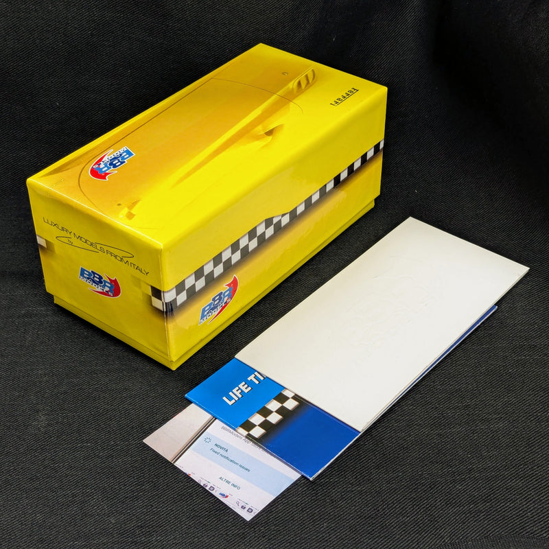 Carica immagine in Galleria Viewer, BBR 1/43 Ferrari 250 GT Lusso S/N 4335 Pininfarina FCA-MEET CAR38B - Used