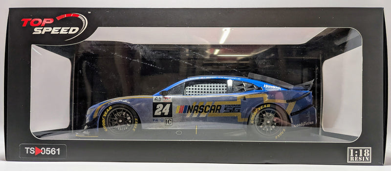 Chargez l'image dans la visionneuse de la galerie, TSM Top Speed 1/18 Garage 56 Chevrolet Camaro ZL1 Le Mans 24h 2023 #24 - Used