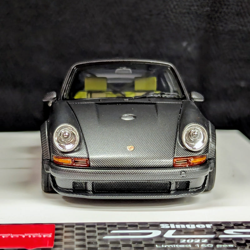 Cargue la imagen en el visor de la galería, Make Up Eidolon 1/43 Singer 911 DLS Matt Visible Carbon - Used