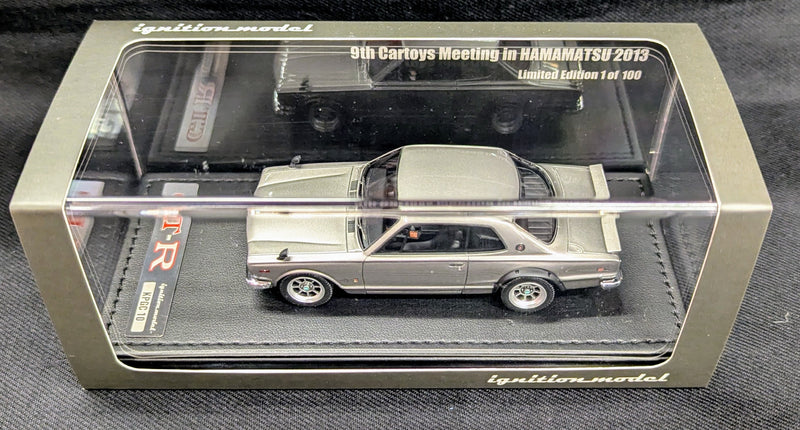 Carica immagine in Galleria Viewer, ignition model 1/43 Nissan Skyline 2000 GT-R (KPGC10) Silver IG0008 - Used