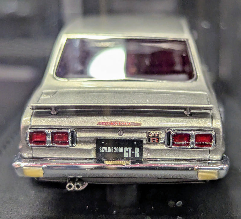 Carica immagine in Galleria Viewer, ignition model 1/43 Nissan Skyline 2000 GT-R (KPGC10) Silver IG0008 - Used