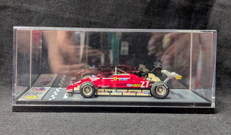 Cargue la imagen en el visor de la galería, BBR 1/43 Ferrari 126 C2 GP USA West 1982 #27 - Used