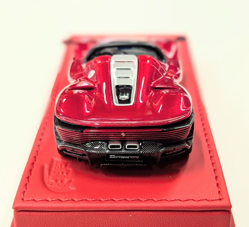 Chargez l'image dans la visionneuse de la galerie, BBR Models 1/43 Ferrari Daytona SP3 Icona Series Metallic Red BBRC267 - Used