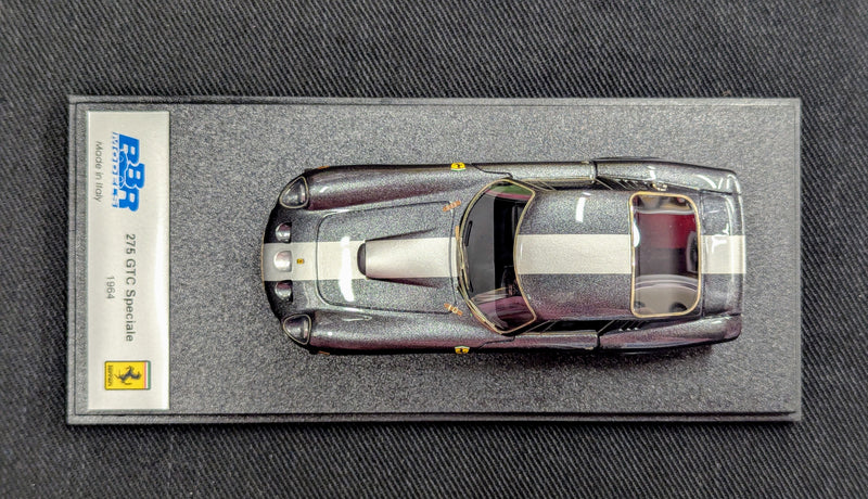 Chargez l'image dans la visionneuse de la galerie, BBR 1/43 Ferrari 275 GTC Speciale 1964 Gray Metallic BBR165A - Used