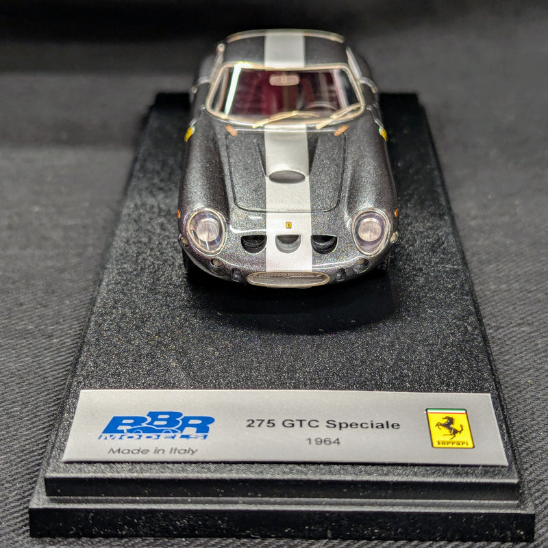 Chargez l'image dans la visionneuse de la galerie, BBR 1/43 Ferrari 275 GTC Speciale 1964 Gray Metallic BBR165A - Used