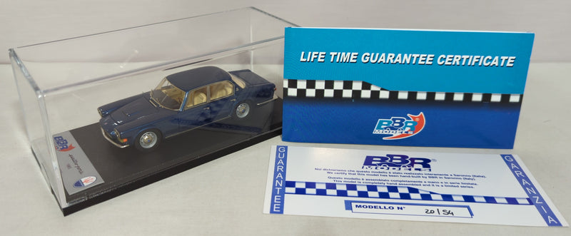 Chargez l'image dans la visionneuse de la galerie, BBR Models 1/43 Maserati Quattroporte 1965 Dark Blue - Used