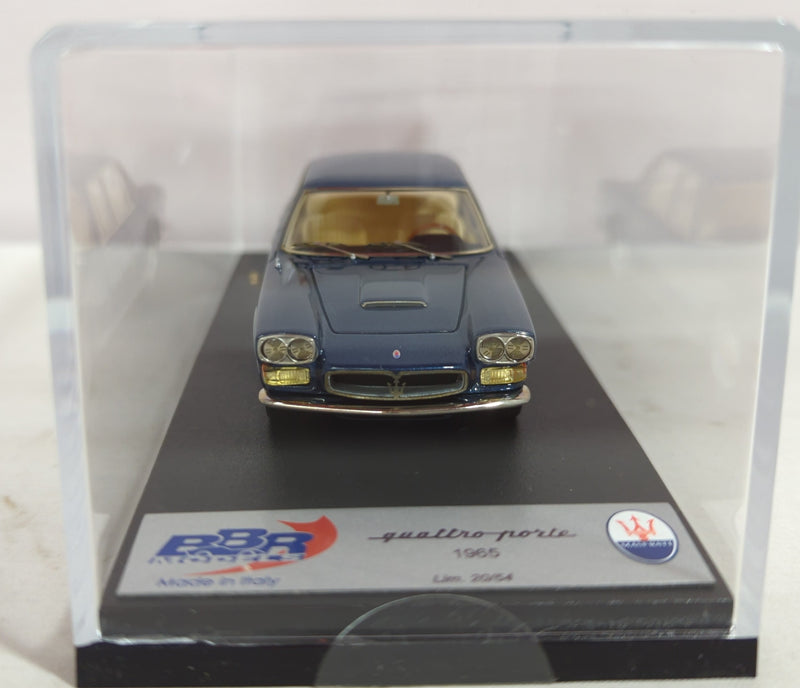 Chargez l'image dans la visionneuse de la galerie, BBR Models 1/43 Maserati Quattroporte 1965 Dark Blue - Used