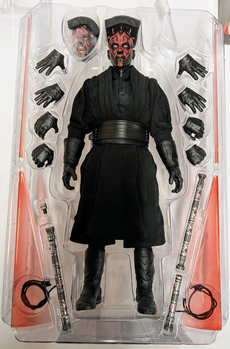 Load image into Gallery viewer, Hot Toys Star Wars Movie Masterpiece Darth Maul 2.0 MMS748 - Used