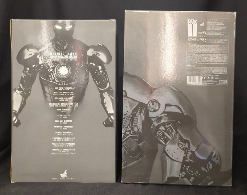 Load image into Gallery viewer, Hot Toys Movie Masterpiece Iron Man Mark 2 Armor Unleashed Version MMS150 - Used