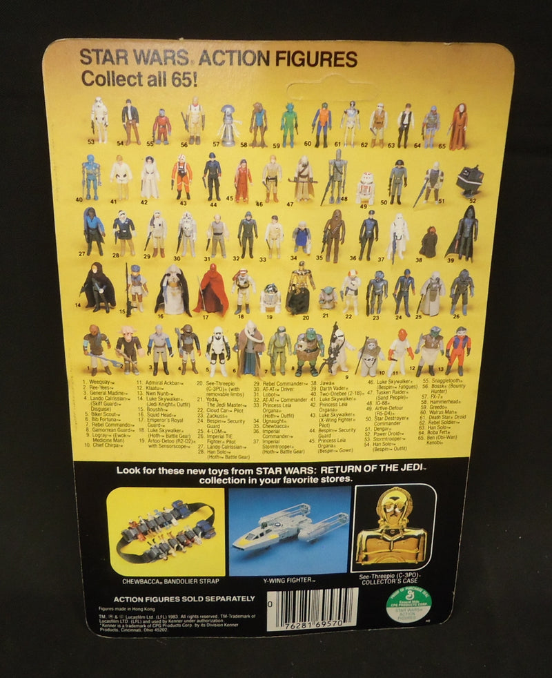 Chargez l'image dans la visionneuse de la galerie, Vintage Kenner Star Wars Boba Fett 3.5-Inch Action Figure (65-Back, Space Scene Card) - Used