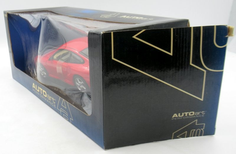Load image into Gallery viewer, AUTOart Performance 1/18 Porsche 911 Turbo Red 77831 - Used