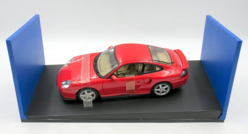 Load image into Gallery viewer, AUTOart Performance 1/18 Porsche 911 Turbo Red 77831 - Used