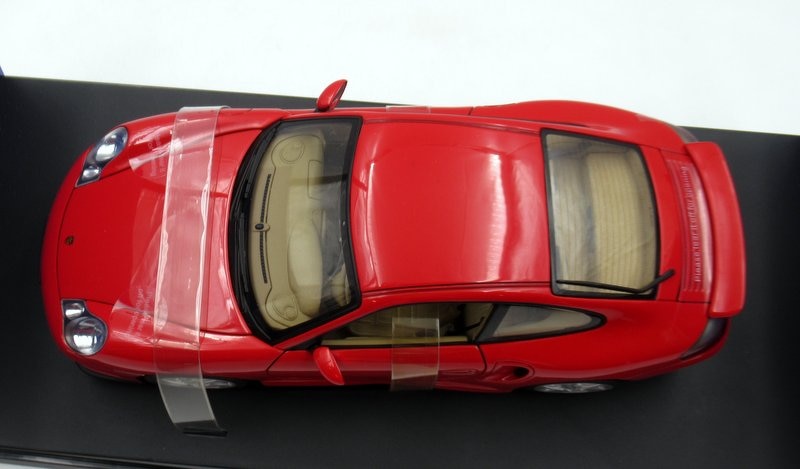 Load image into Gallery viewer, AUTOart Performance 1/18 Porsche 911 Turbo Red 77831 - Used