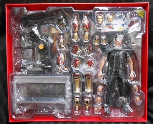 Load image into Gallery viewer, Hot Toys Movie Masterpiece Tony Stark Mech Test Version MMS191 - Used