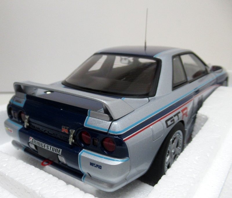 Laden Sie das Bild in Galerie -Viewer, AUTOart 1/18 Nismo Nissan R32 Group-A Racing Prototype Car 10023 - Used
