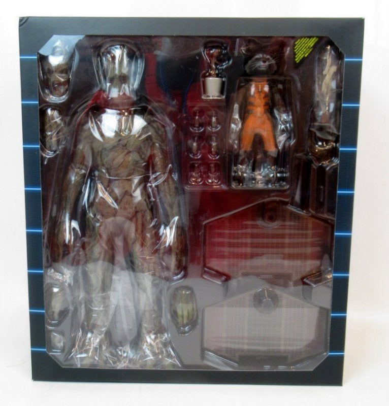 Carica immagine in Galleria Viewer, Hot Toys Movie Masterpiece Rocket & Groot MMS254 - Used