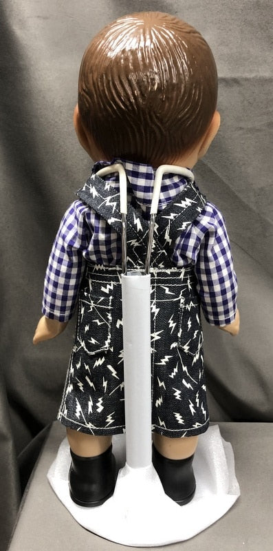 Laden Sie das Bild in Galerie -Viewer, Mike Company / Yuge / Tomorrow Land Girl Replica Doll (Denim Jumper Dress / Lightning Pattern) - Used