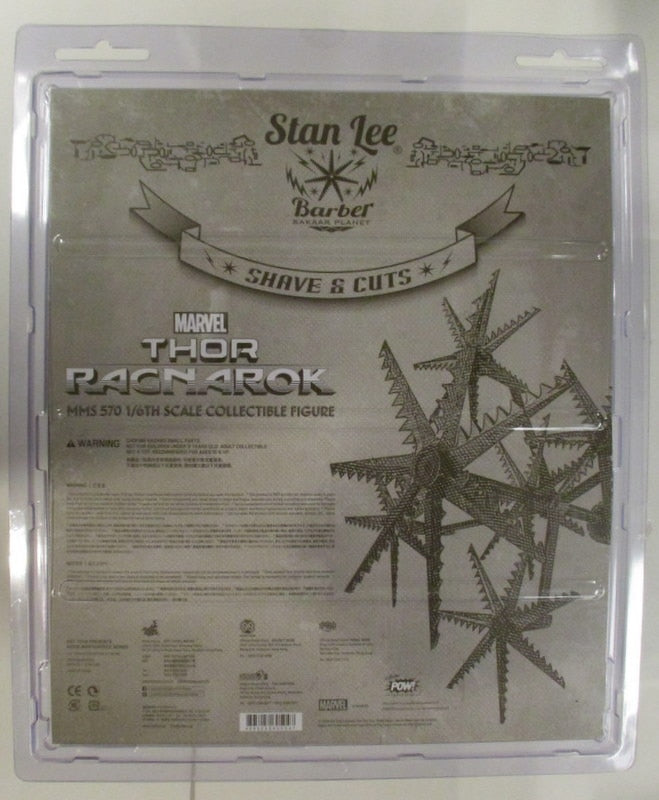 Load image into Gallery viewer, Hot Toys Movie Masterpiece Stan Lee Barber Sakaar Planet MMS570 - Used