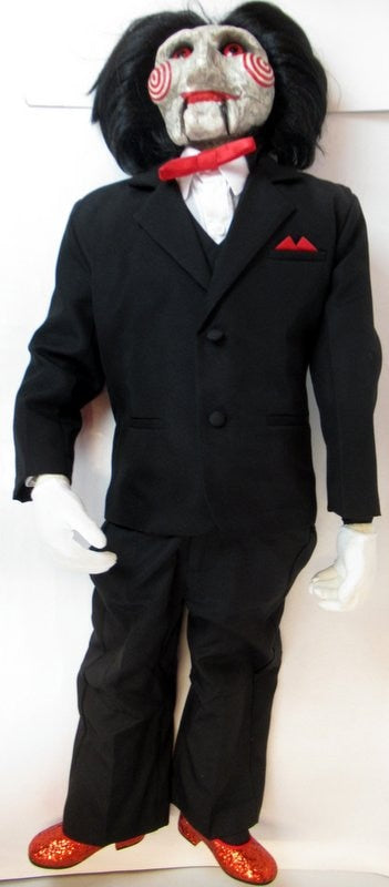Chargez l'image dans la visionneuse de la galerie, Trick or Treat Studios 1/1 Prop Replica Billy the Puppet (Talking) - Used