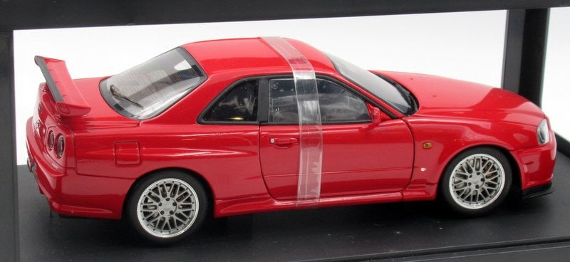 Load image into Gallery viewer, AUTOart Performance 1/18 Nissan Skyline R34 GT-R 1999 Special Wheel Ver Red - Used