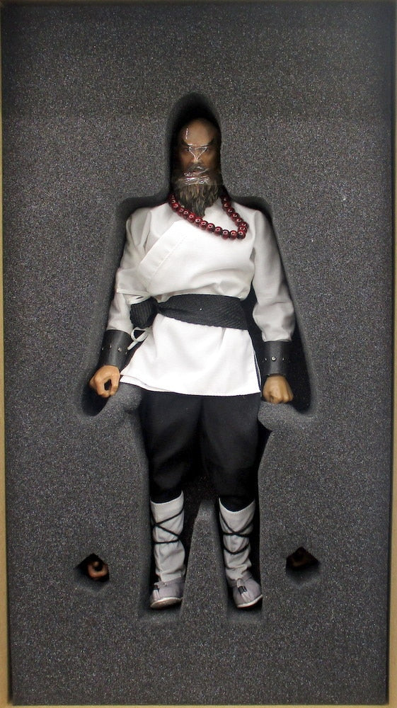 Cargue la imagen en el visor de la galería, Longyin Model Heroes of the Water Margin 1/6 Lu Zhishen "The Flowery Monk" 13001 - Used