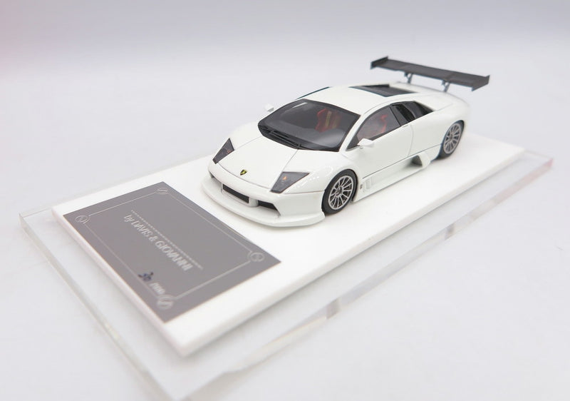 Laden Sie das Bild in Galerie -Viewer, Davis & Giovanni 1/43 Lamborghini Murcielago R-GT Street Version White - Used
