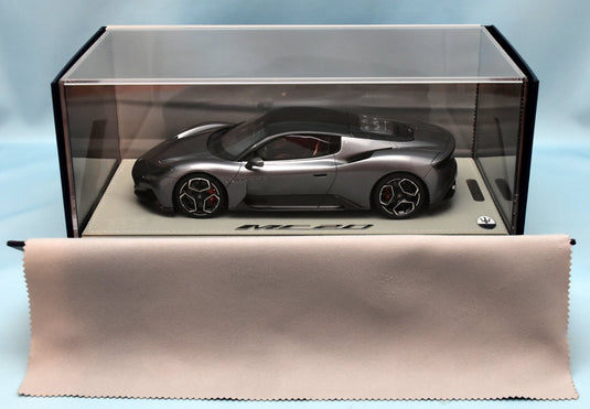 BBR Models 1/18 Maserati MC20 2020 Grigio Mistero P18191F - Used