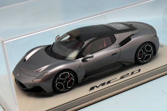 BBR Models 1/18 Maserati MC20 2020 Grigio Mistero P18191F - Used