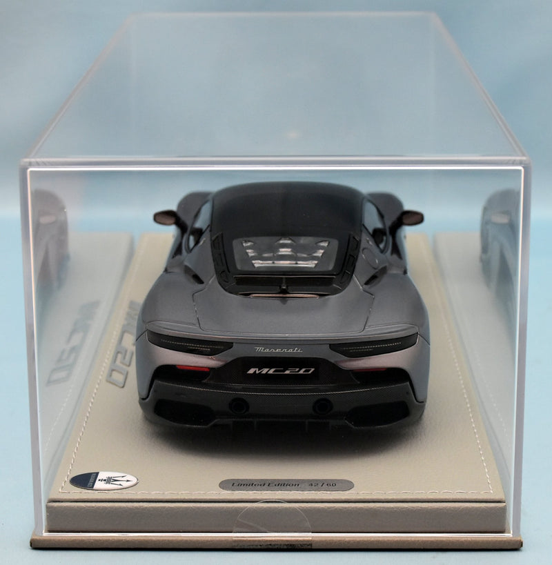 Load image into Gallery viewer, BBR Models 1/18 Maserati MC20 2020 Grigio Mistero P18191F - Used