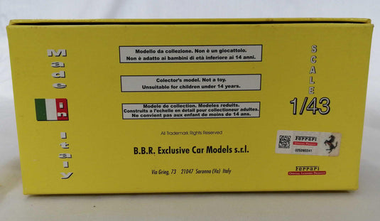 BBR FERRARI CALIFORNIA Diecast Model Car– Used