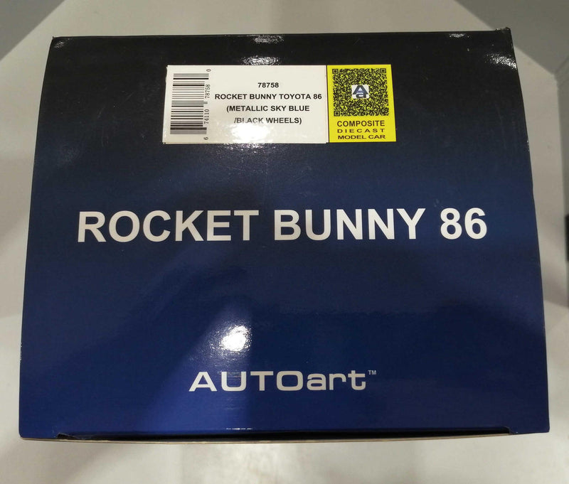 Load image into Gallery viewer, AUTOart Rocket Bunny 86 1/18 Scale Model Car– Used