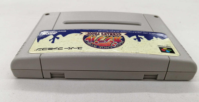 Cargue la imagen en el visor de la galería, ASCII Gunple: Gunman's Proof SFC soft Japanese Version -Used