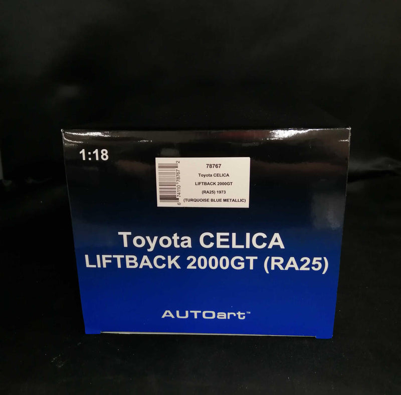 Load image into Gallery viewer, AUTOART TOYOTA CELICA LIFTBACK 2000GT 1/18 Diecast Car– Used