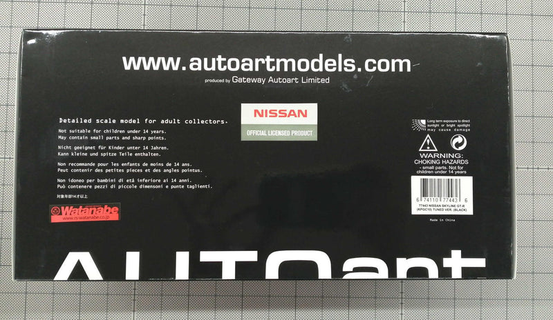 Load image into Gallery viewer, AUTOART Nissan Skyline GT-R KPGC10 1/18 Scale Model Car– Used
