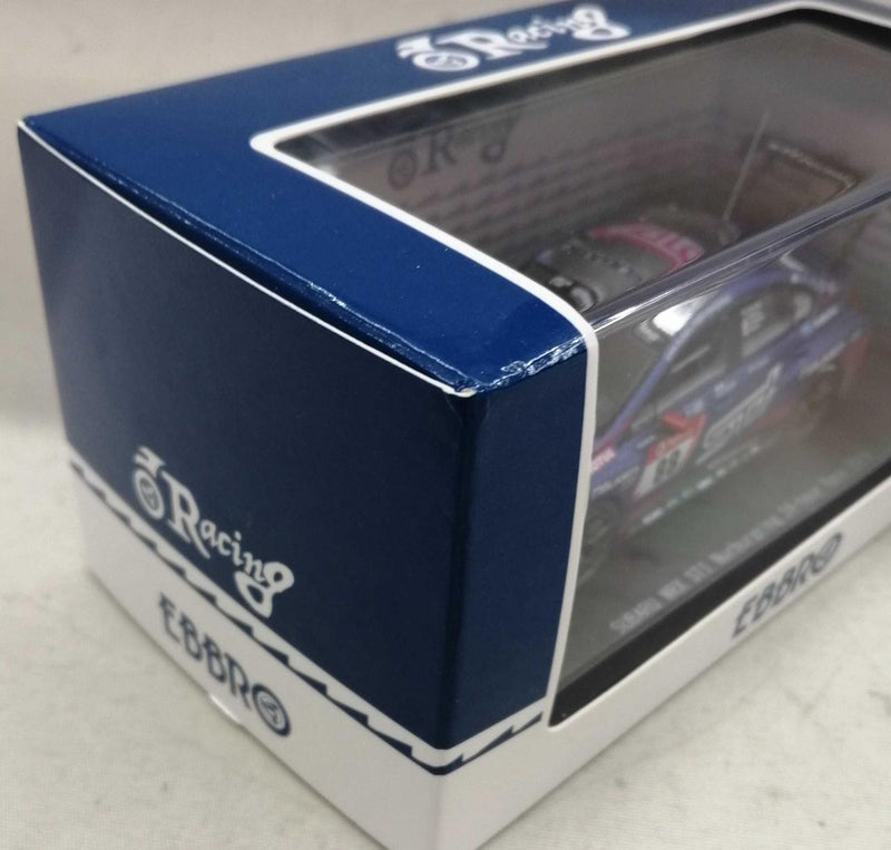 Laden Sie das Bild in Galerie -Viewer, EBBRO Nurburgring 24H 2019 1/43 Subaru WRX STI 1/43 Scale Model Car– Used