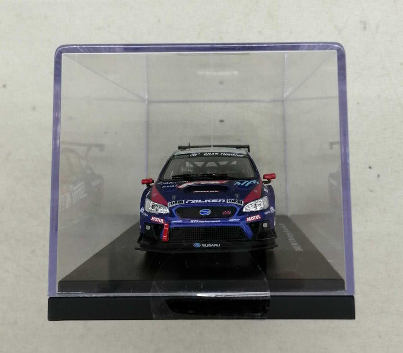 Laden Sie das Bild in Galerie -Viewer, EBBRO Nurburgring 24H 2019 1/43 Subaru WRX STI 1/43 Scale Model Car– Used
