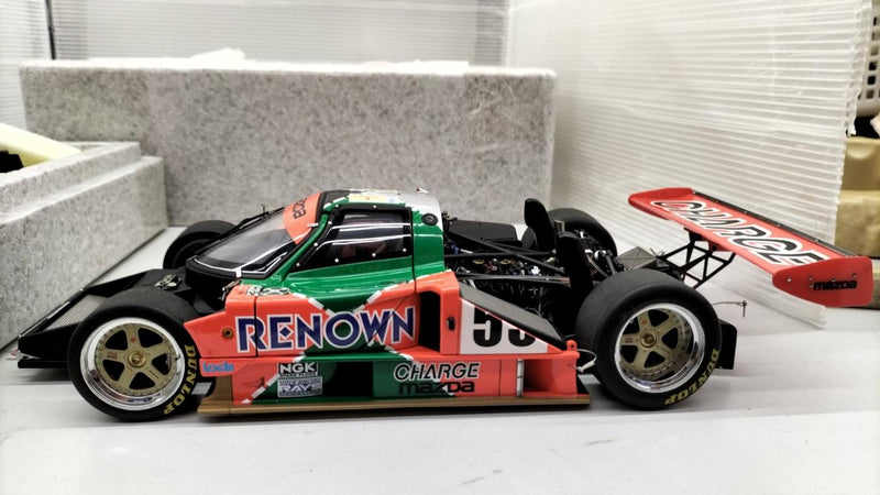 Load image into Gallery viewer, AUTOART Mazda 787B Le Mans 1991 Winner 1/18 Scale Car– Used