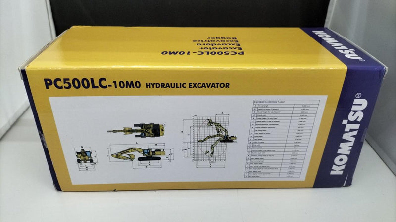 Cargue la imagen en el visor de la galería, KOMATSU 1/43 Komatsu PC500LC-10M0 Excavator Scale Model– Used
