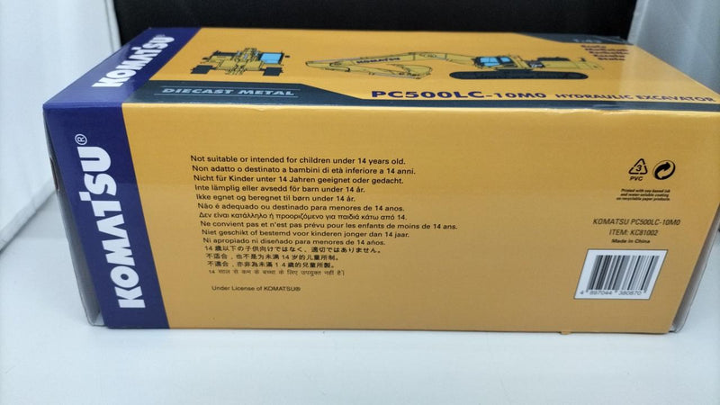Cargue la imagen en el visor de la galería, KOMATSU 1/43 Komatsu PC500LC-10M0 Excavator Scale Model– Used