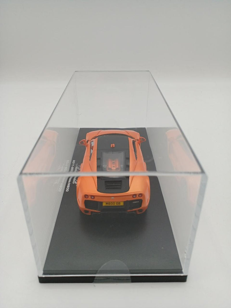 Cargue la imagen en el visor de la galería, AUTOMODELLO Noble M600 Demonstrator (Orange) 1/43 Scale Car– Used