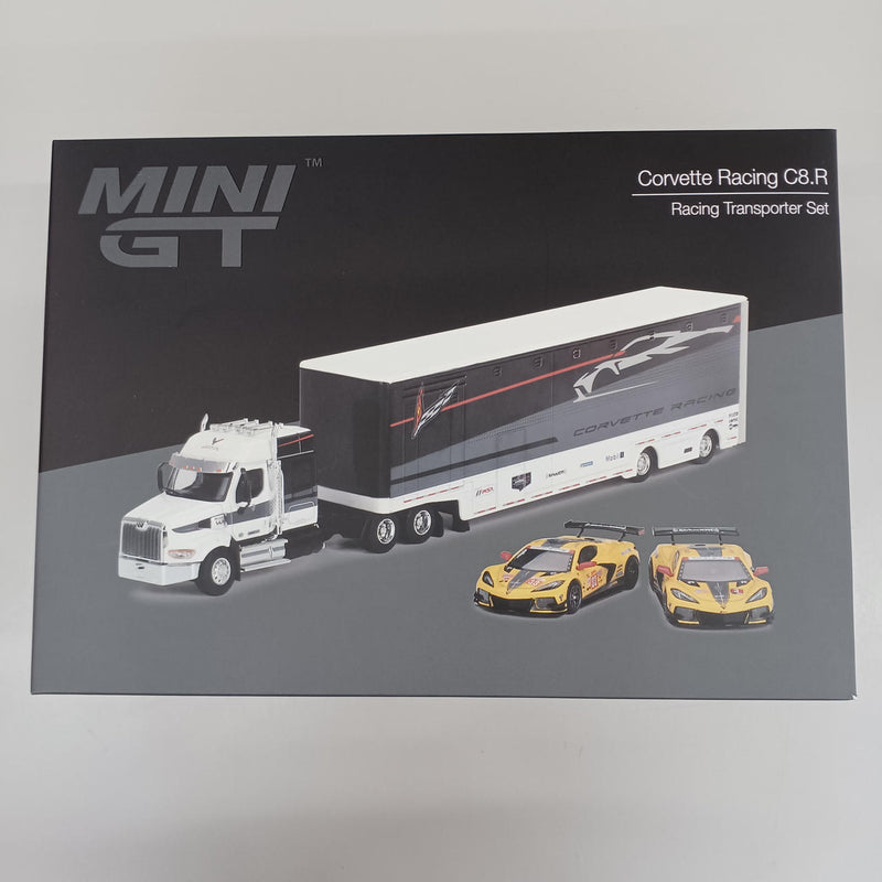 Carica immagine in Galleria Viewer, WESTERN STAR Corvette Racing C8.R Transporter Set 1/64 Scale– Used