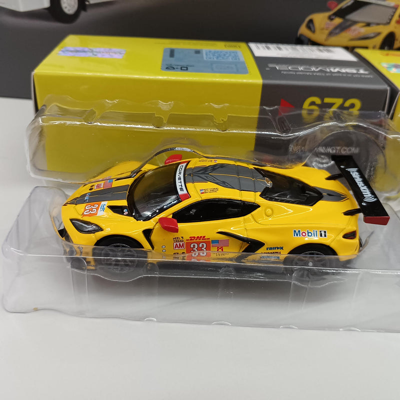 Carica immagine in Galleria Viewer, WESTERN STAR Corvette Racing C8.R Transporter Set 1/64 Scale– Used